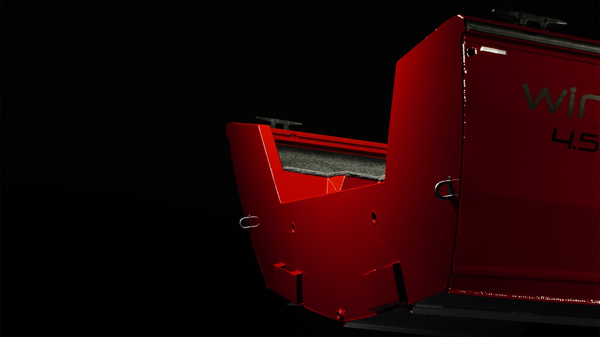 Windboat 4.5 EvoFish — красная корма